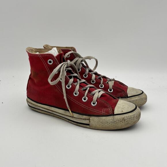 Vintage 80s Converse Chuck Taylor All Star High Sneakers Men's 6 - Picture 1 of 12